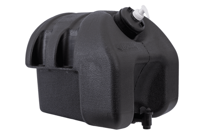 Depósito de agua LOKHEN de 18l para remolque de autobús con dispensador de jabón