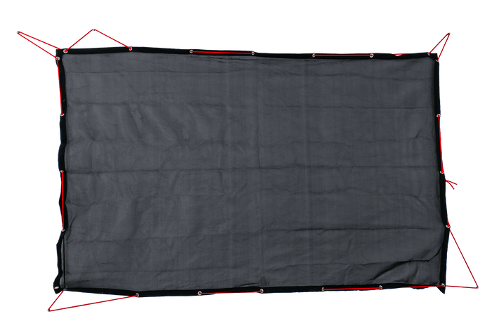 Red de transporte de malla fina AL-KO para asegurar la carga del remolque 160x250cm