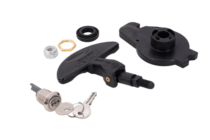 Cerradura DAKEN 89040 con mango para caja de herramientas JUST