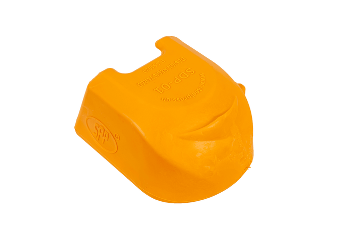 Cubierta de seguridad para el enganche de bola STEELPRESS SDP-01 Soft Dock con espacio para el tapón
