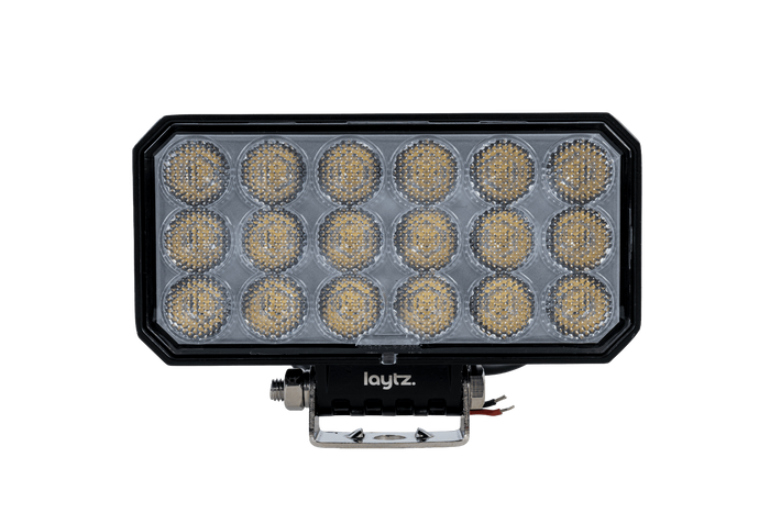 Reflector de lámpara de trabajo LED LAYTZ LY7305, 72 LED, 7000 lm, rectangular