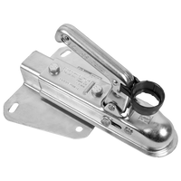 Adaptador de enganche de bola WINTERHOFF WW 8-G+V para remolque de 800 kg con barra de tiro tipo V.