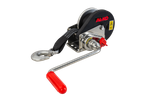 Cabrestante, cabrestante manual para grúa remolque AL-KO de 450kg con correa de 6m, freno y desenrollado automático