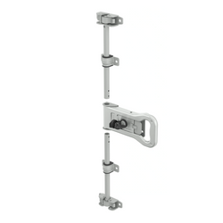 Cerradura de puerta con perno de bloqueo para remolque portacontenedores STEELPRESS ZD-03 de 2500 mm