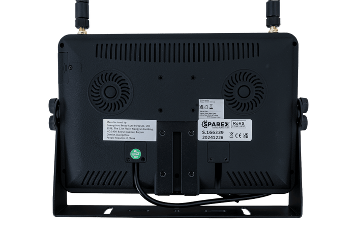 Sistema de marcha atrás inalámbrico SPAREX S.166339 monitor 9" + cámara