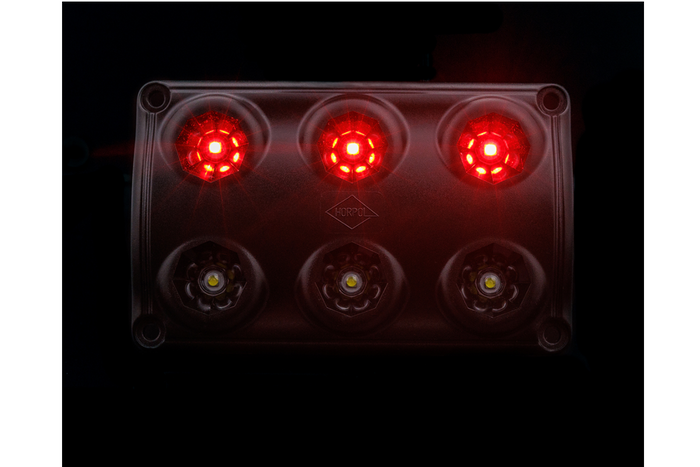 Lámpara de interior para coche HORPOL LWD2325/CZ LED 720lm negra