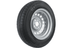 Juego de dos ruedas para remolque UNITRAILER / TEMARED / BRENDERUP / STEMA / BÖCKMANN NEUMÁTICOS KENDA 145/80 R13 78N LLANTAS STARCO 4Jx13"H2 4x100 ET:30