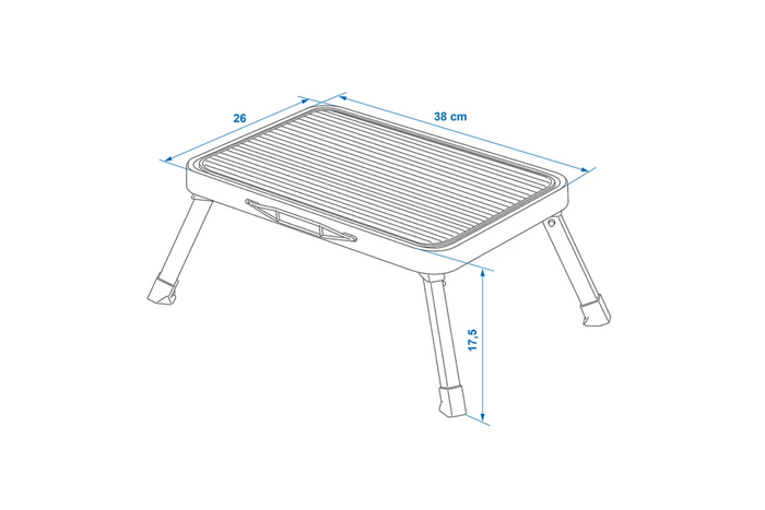 Plataforma plegable para remolque ProPlus 360827 de 150 kg