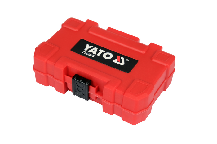 Juego de puntas para destornillador de impacto YATO YT-04616, 37 piezas