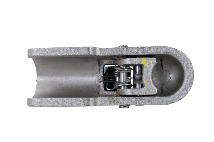 Enganche de bola KNOTT K35-C para remolque de 3500 kg con barra de tiro de tubo de 60 mm, hierro fundido