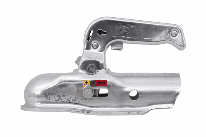 Enganche de bola STEELPRESS BC-1700A para remolque de 1700 kg con barra de tiro tubular de 45 mm