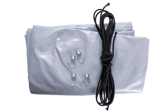 Lona para remolque UNITRAILER H-800, color gris, 230x125cm, GARDEN 230 KIPP