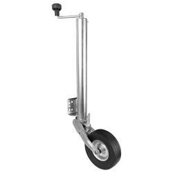 Rueda de apoyo automática WINTERHOFF VK 60-BLH-255 SB con asa, 500 kg, 60 mm, 670-905 mm