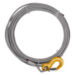 Cable de cabrestante para enganche de remolque EFMETAL 638kg 12,5m