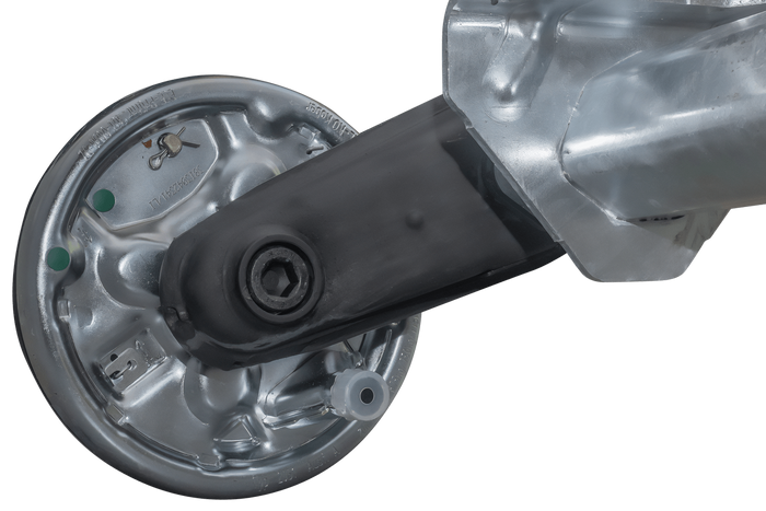 AL-KO COMPACT eje frenado para remolque / grúa 1000kg 1220mm 1780mm 4x100