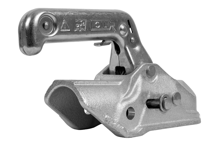 Enganche de bola WINTERHOFF WW 30-D3-K1212 para remolque de 3000 kg con barra de tiro de tubo de 50-51 mm, hierro fundido.