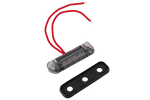Lámpara de posición universal LED FRISTOM FT-081 rojo oscuro