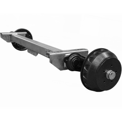 Eje con freno KNOTT VGB18MV para remolque/transportador 1800 kg 1100 mm 1570 mm 5 x 112