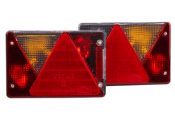 Pilotos traseros ASPÖCK Multipoint IV, 7 funciones izquierda + derecha