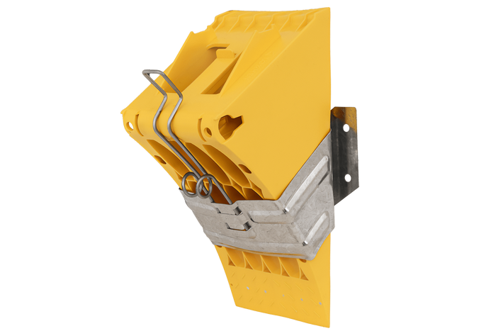 Calzo de rueda G46 con soporte de montaje LOKHEN h: 190 mm