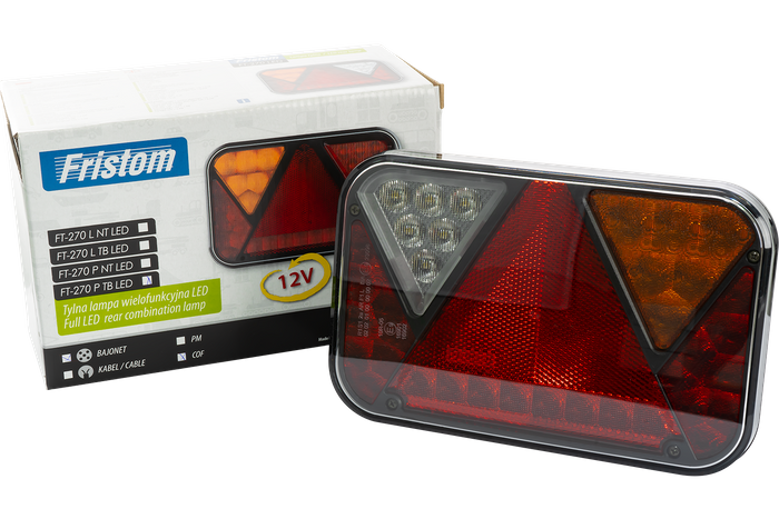 Luz trasera Fristom FT-270 LED 6 funciones derecha