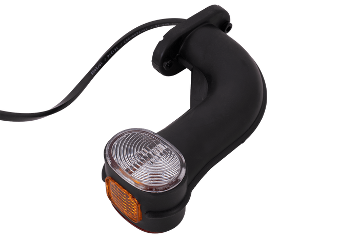 Lámpara de posición izquierda ASPÖCK SUPERPOINT II sobre brazo de goma