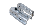 Enganche de bola STEELPRESS ZSK-1700D para remolque de 1700 kg con barra de tiro tubular de 50 mm