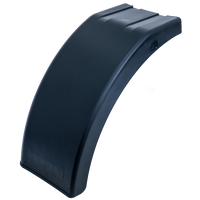 Medio guardabarros para remolque DOMAR DR1012202 paso de rueda 384/200mm izquierdo