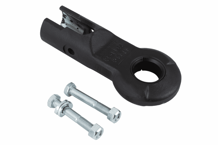 Enganche de ojo KNOTT KK7293S para remolque de 3500 kg con lanza tubular de 45 mm, nuevo modelo