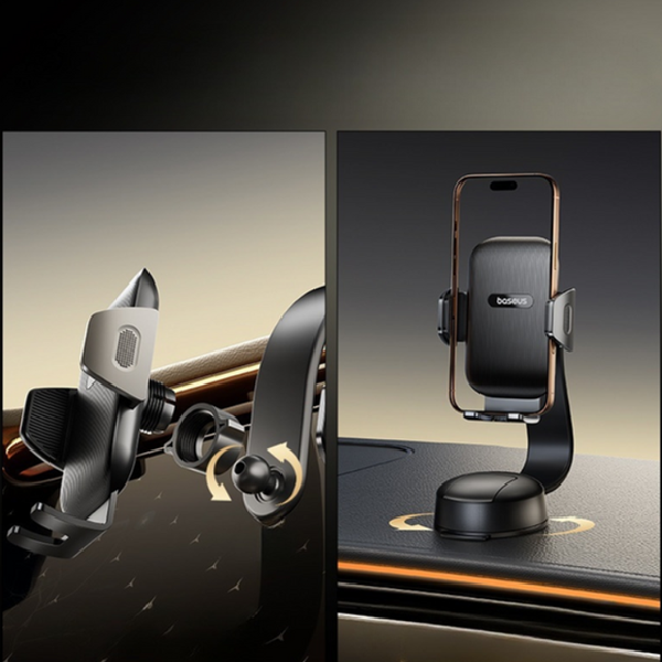 Soporte para teléfono móvil BASEUS PrimeTrip C03 Air para salpicadero con ventosa