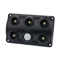 Lámpara LED HORPOL LWD2156/CZ de 900 lm, color negro, para interior de coche, con sensor de movimiento.