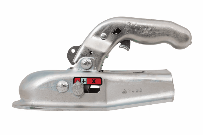 Enganche de bola KNOTT 6E0071.001 para remolque de 750 kg con barra de tiro tipo V