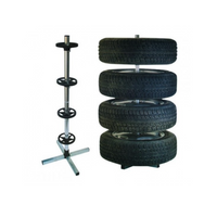 Soporte para ruedas de coche UNITRAILER, colgador para 4 ruedas/llantas de 100 kg