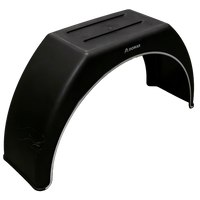Guardabarros para remolque OUTLET 14-17" DOMAR DK3110, paso de rueda plano 870/260 mm