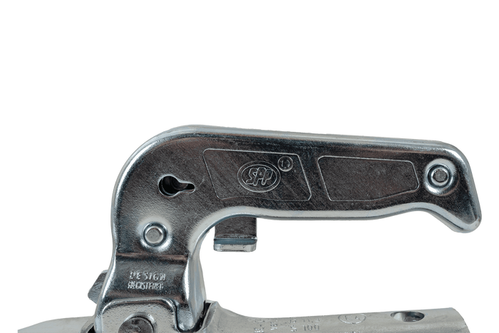 Enganche de bola STEELPRESS BC-1200C para remolque de 1200 kg con barra de tiro tubular de 50 mm