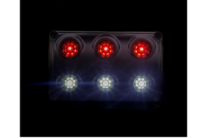 Lámpara de interior para coche HORPOL LWD2325/CZ LED 720lm negra