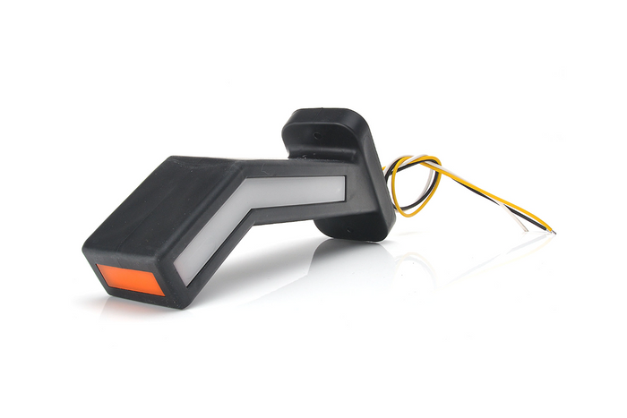 WAŚ W168.6DD 1259L Lámpara de posición lateral LED, izquierda