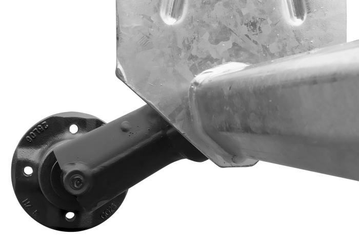 Eje sin freno AL-KO OPTIMA para remolque de 750 kg, 1285 mm, 1620 mm, 4x100
