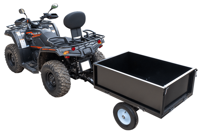 Remolque de jardín para tractor, quad UNITRAILER basculante de 225 kg, 1030 x 700 mm