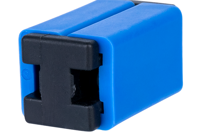 Conector rápido para luces pinza doble click 12V