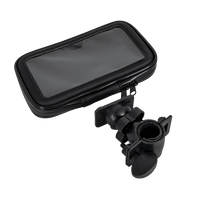 Soporte para manillar de bicicleta PROFEX 91619 con funda para teléfono