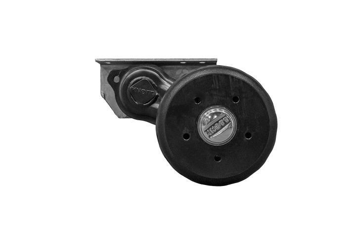 Eje con freno KNOTT VGB13M para remolque/transportador de vehículos 1350 kg 1200 mm 1550 mm 5 x 112