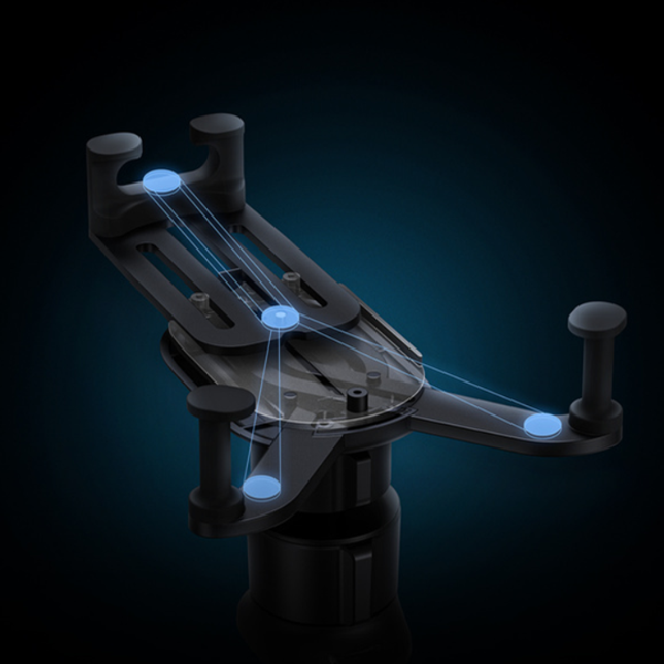 Soporte para teléfono móvil BASEUS Stable Gravity con carga inalámbrica Qi de 15 W para la rejilla de ventilación