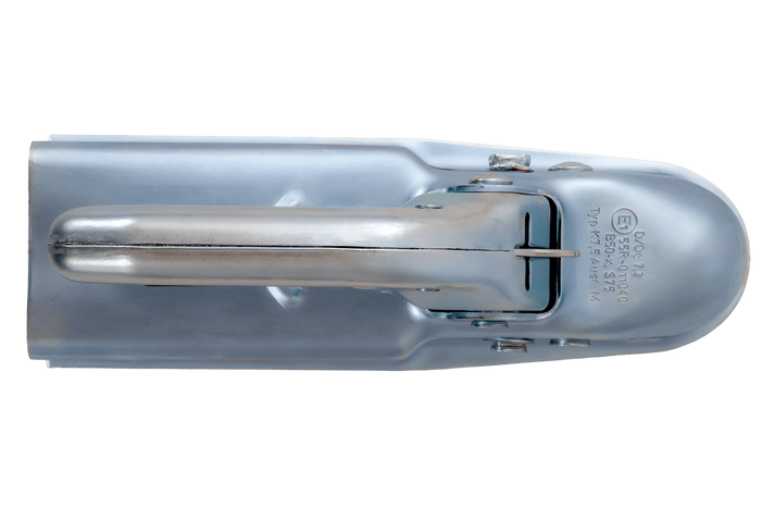 Enganche de bola KNOTT K7.5-M para remolque de 750 kg con barra de tiro cuadrada de 70 mm