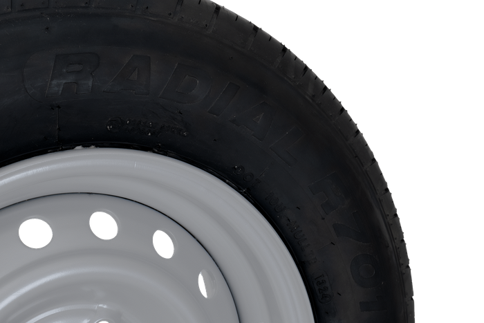 Rueda reforzada para remolque LINGLONG TIRE 185/80 R14C 104/102N UNITRAILER RIM 5.5Jx14"H2 5X112 ET:30