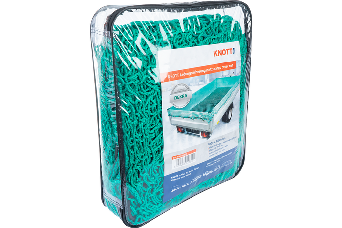 Red de protección con goma 300 cm x 400 cm KNOTT