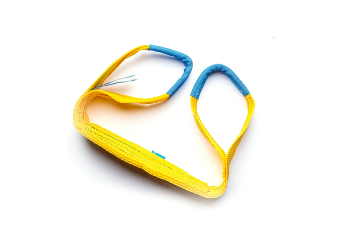 Eslinga de grúa HEFFA de 3 m/60 mm/3 t con bucles