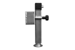 UNITRAILER D-110.000.049 Soporte de manivela extensible para remolque de plataforma plana de 1300 kg, 410-645 mm