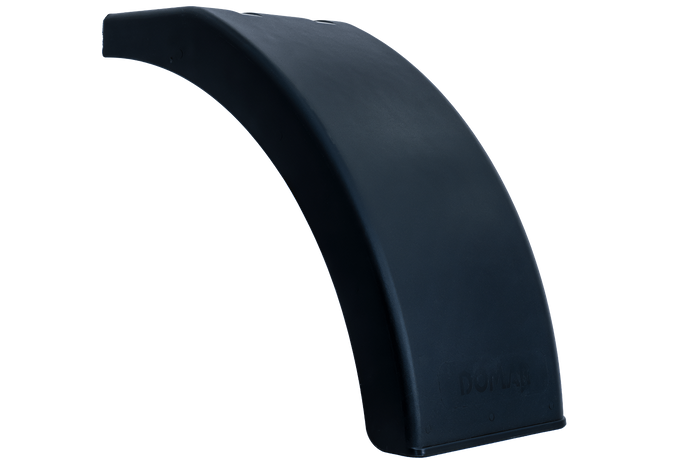 Medio guardabarros para remolque DOMAR DR1012201 paso de rueda 384/200mm derecho