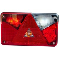 ASPÖCK Luz trasera LED Multipoint V, 6 funciones, derecha